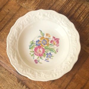 Small floral dish